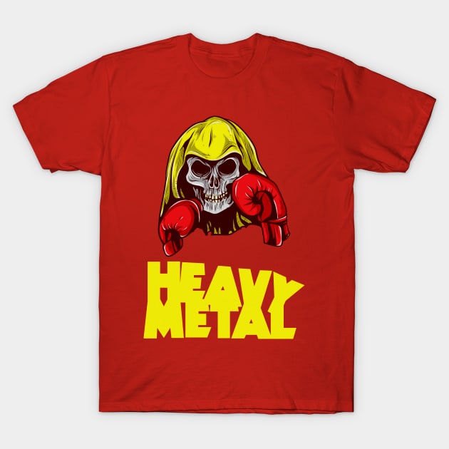 Metal of Boxing T-Shirt by rezolivarez